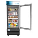 Koolmore MDR-1GD-23C 28" Black One Glass Door Merchandiser Refrigerator addl-5