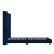 Flash Furniture YK-1079-NAVY-F-GG Full Upholstered Platform Bed with Vertical Stitched Wingback Headboard, Navy Velvet addl-8