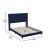 Flash Furniture YK-1079-NAVY-Q-GG Queen Upholstered Platform Bed with Vertical Stitched Wingback Headboard, Navy Velvet addl-4