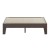 Flash Furniture YKC-1090-T-WAL-GG Walnut Finish Wood Twin Platform Bed with Wooden Support Slats addl-9