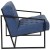 Flash Furniture ZB-8522-BL-GG Hercules Retro Blue LeatherSoft Tufted Lounge Chair addl-4