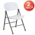 Flash Furniture 2-DAD-YCD-50-WH-GG Hercules 330 lb. Capacity Granite White Plastic Folding Chair with Charcoal Frame, 2 Pack  addl-2