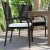 Flash Furniture 4-TW-3WBE073-CU01CR-BK-GG Stackable Indoor/Outdoor Black Wicker Dining Chair with Cream Seat Cushions, Set of 4  addl-7