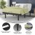 Flash Furniture AL-DM0201-TXL-GG Selene Adjustable Black Upholstered Twin XL Bed Base with Wireless Remote addl-3