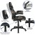 Flash Furniture BLN-X10D1904-CAM-GG Black Gaming Desk and Camouflage/Black Racing Chair Set with Cup Holder/Headphone Hook/ 2 Wire Management Holes addl-3