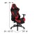 Flash Furniture BLN-X30D1904L-RD-GG Gaming Desk/Red Reclining Gaming Chair Set with Cup Holder/Headphone Hook/Removable Mouse Pad Top addl-5