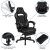 Flash Furniture BLN-X40D1904-BK-GG Gaming Desk/Black Reclining Gaming Chair with Cup Holder/Headphone Hook addl-4