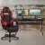 Flash Furniture BLN-X40D1904L-RD-GG Gaming Desk/Red Reclining Gaming Chair with Cup Holder/Headphone Hook/Removable Mousepad Top addl-1