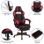 Flash Furniture BLN-X40D1904L-RD-GG Gaming Desk/Red Reclining Gaming Chair with Cup Holder/Headphone Hook/Removable Mousepad Top addl-3