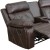 Flash Furniture BT-70530-3-BRN-CV-GG Reel Comfort Series 3-Seat Reclining Brown LeatherSoft Theater Seating Unit with Curved Cup Holders addl-3