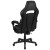 Flash Furniture CH-00288-BK-BK-GG X40 Black Gaming / Racing Computer Chair with Fully Reclining Back/Arms, Footrest  addl-6