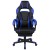 Flash Furniture CH-00288-BL-GG X40 Black/Blue Gaming / Racing Computer Chair with Fully Reclining Back/Arms, Slide-Out Footrest, Massaging Lumbar addl-10