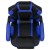 Flash Furniture CH-00288-BL-GG X40 Black/Blue Gaming / Racing Computer Chair with Fully Reclining Back/Arms, Slide-Out Footrest, Massaging Lumbar addl-11