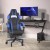 Flash Furniture CH-00288-BL-RLB-GG X40 Black/Blue Gaming Chair with Fully Reclining Back/Arms, Footrest addl-1