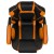 Flash Furniture CH-00288-OR-GG X40 Gaming / Racing Computer Chair with Fully Reclining Back/Arms, Slide-Out Footrest, Massaging Lumbar - Black/Orange addl-11