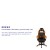 Flash Furniture CH-00288-OR-GG X40 Gaming / Racing Computer Chair with Fully Reclining Back/Arms, Slide-Out Footrest, Massaging Lumbar - Black/Orange addl-3