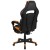 Flash Furniture CH-00288-OR-GG X40 Gaming / Racing Computer Chair with Fully Reclining Back/Arms, Slide-Out Footrest, Massaging Lumbar - Black/Orange addl-7