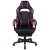 Flash Furniture CH-00288-PR-GG X40 Gaming / Racing Computer Chair with Fully Reclining Back/Arms, Slide-Out Footrest, Massaging Lumbar - Black/Purple addl-10