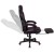 Flash Furniture CH-00288-PR-GG X40 Gaming / Racing Computer Chair with Fully Reclining Back/Arms, Slide-Out Footrest, Massaging Lumbar - Black/Purple addl-13