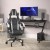 Flash Furniture CH-00288-WH-RLB-GG X40 White Gaming Chair with Fully Reclining Back/Arms and Footrest addl-1