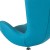 Flash Furniture CH-162430-AQ-FAB-GG Egg Series Aqua Fabric Side Reception Chair addl-10