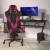 Flash Furniture CH-187230-1-Red-RLB-GG X20 Red LeatherSoft Gaming / Racing Office Reclining Chair with Transparent Roller Wheels addl-1