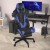 Flash Furniture CH-187230-BL-RLB-GG X30 Blue LeatherSoft Gaming / Racing Reclining Computer Chair, Slide-Out Footrest, with Transparent Roller Wheels addl-5