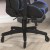 Flash Furniture CH-187230-BL-RLB-GG X30 Blue LeatherSoft Gaming / Racing Reclining Computer Chair, Slide-Out Footrest, with Transparent Roller Wheels addl-6