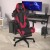 Flash Furniture CH-187230-RED-RLB-GG X30 Red LeatherSoft Gaming / Racing Reclining Computer Chair, Slide-Out Footrest, and Transparent Roller Wheels addl-5