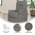 Flash Furniture CH-US-153062L-GY-LEA-GG Hercules Gray LeatherSoft Remote Powered Lift Recliner for Elderly addl-3