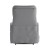 Flash Furniture CH-US-153062L-GY-LEA-GG Hercules Gray LeatherSoft Remote Powered Lift Recliner for Elderly addl-7