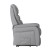 Flash Furniture CH-US-153062L-GY-LEA-GG Hercules Gray LeatherSoft Remote Powered Lift Recliner for Elderly addl-9