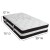 Flash Furniture CL-E230P-3M35-T-GG Capri Comfortable Sleep Twin 12" Foam Pocket Spring Mattress & 3" Gel Memory Foam Topper Bundle addl-7