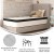 Flash Furniture CL-FR231-12-T-GG Capri Comfortable Sleep Firm 12" Hybrid Pocket Spring Mattress, Extra Firm, Twin Mattress in a Box addl-3