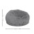 Flash Furniture DG-BEAN-LARGE-FUR-GY-GG Oversized Gray Furry Refillable Bean Bag Chair for All Ages addl-5