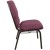 Flash Furniture EPCHT-100 Advantage Burgundy Pattern Discount Church Chair 21" Wide addl-2