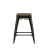 Flash Furniture ET-BT3503-24-COP-GG 24" Backless Distressed Copper Metal Indoor/Outdoor Counter Height Stool addl-11