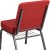 Flash Furniture FD-CH0221-4-SV-RED-BAS-GG Hercules 21