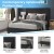 Flash Furniture HG-3WPB21-F02-F-BK-GG Charcoal Full Fabric Upholstered Platform Bed with Headboard addl-3