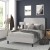 Flash Furniture HG-3WPB21-F02-F-GY-GG Light Grey Full Fabric Upholstered Platform Bed with Headboard addl-1