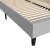 Flash Furniture HG-3WPB21-F02-F-GY-GG Light Grey Full Fabric Upholstered Platform Bed with Headboard addl-6