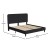 Flash Furniture HG-3WPB21-K04-K-BK-GG Charcoal King Fabric Upholstered Platform Bed with Headboard addl-4