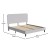 Flash Furniture HG-3WPB21-K04-K-GY-GG Light Grey King Fabric Upholstered Platform Bed with Headboard addl-4