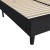 Flash Furniture HG-3WPB21-Q03-Q-BK-GG Charcoal Queen Fabric Upholstered Platform Bed with Headboard addl-6