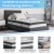 Flash Furniture HG-BM10-17-GG Twin Size Tufted Upholstered Platform Bed, Beige Fabric with 10" Pocket Spring Mattress addl-3