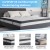 Flash Furniture HG-BM10-20-GG King Size Tufted Upholstered Platform Bed, Beige Fabric with 10" Pocket Spring Mattress addl-3