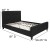 Flash Furniture HG-BM10-22-GG Full Size Tufted Upholstered Platform Bed, Black Fabric with 10" Pocket Spring Mattress addl-4