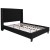 Flash Furniture HG-BM10-38-GG Full Size Tufted Upholstered Platform Bed, Black Fabric with 10" Pocket Spring Mattress addl-6