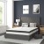 Flash Furniture HG-BM10-46-GG Full Size Tufted Upholstered Platform Bed, Dark Gray Fabric with 10" Pocket Spring Mattress addl-1