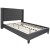 Flash Furniture HG-BM10-47-GG Queen Size Tufted Upholstered Platform Bed, Dark Gray Fabric with 10" Pocket Spring Mattress addl-6